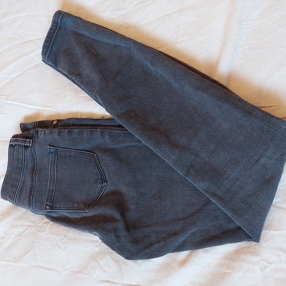 Blue Spice Faded Black Mid-Rise Jeans, Size 0 - Picture 2 of 6